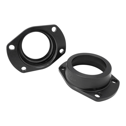 RTS Axle Housing Ends, Suit Ford Big Bearing Late, 3/8'' Bolt, 3.150" Bearing, Steel, Black Oxide, Pair